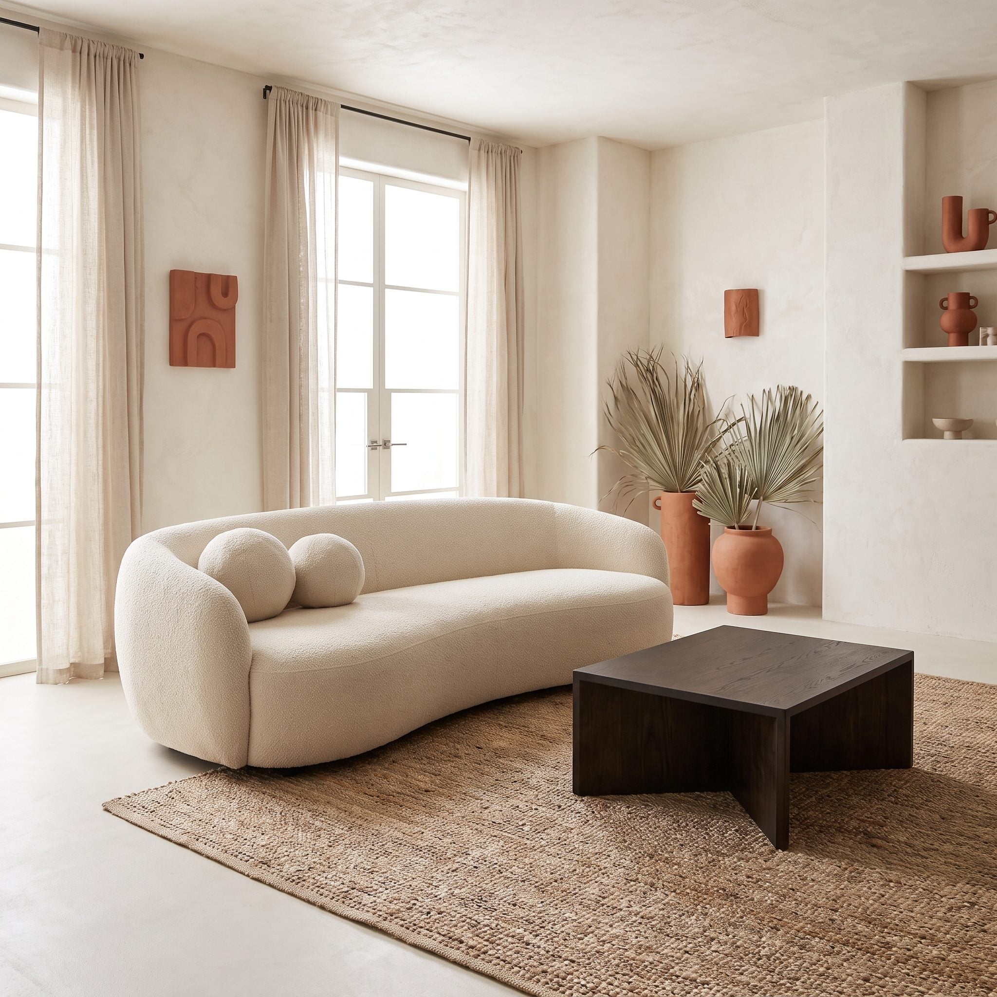 Organic Contemporary: Curves That Belong Together