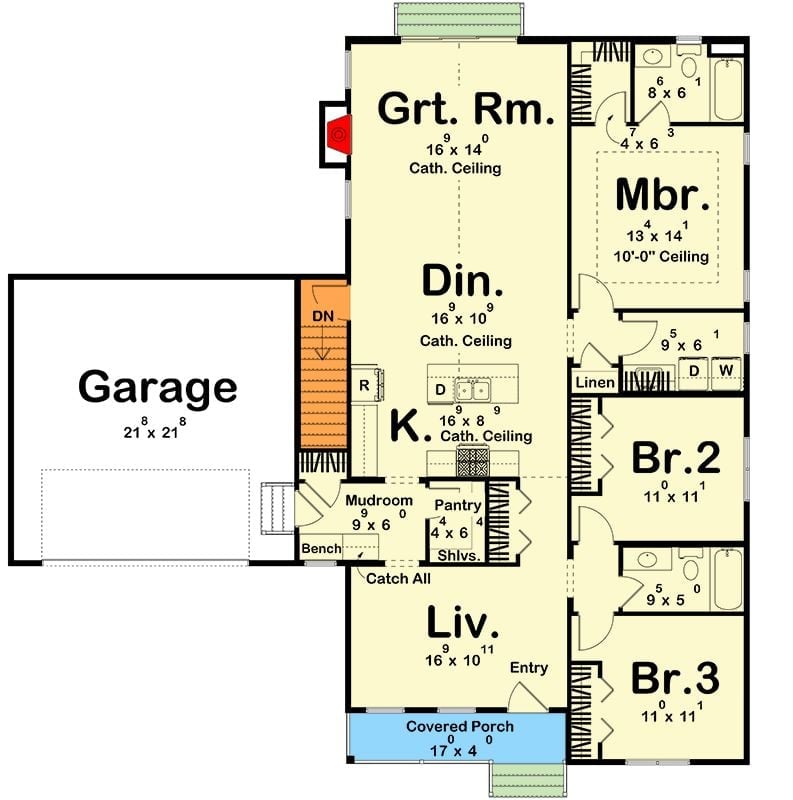 Floor Plan - Main Floor