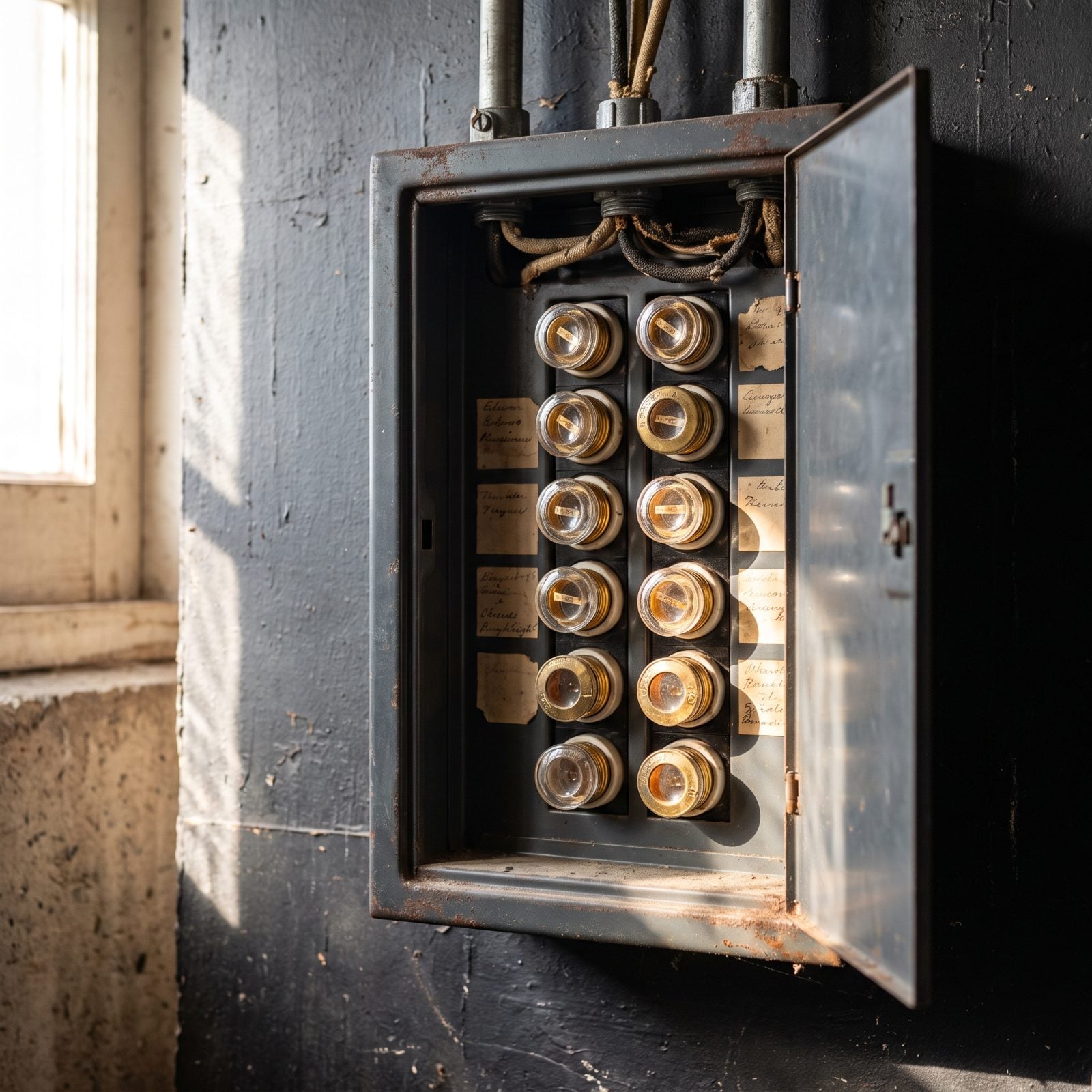 An Original Screw-In Fuse Box