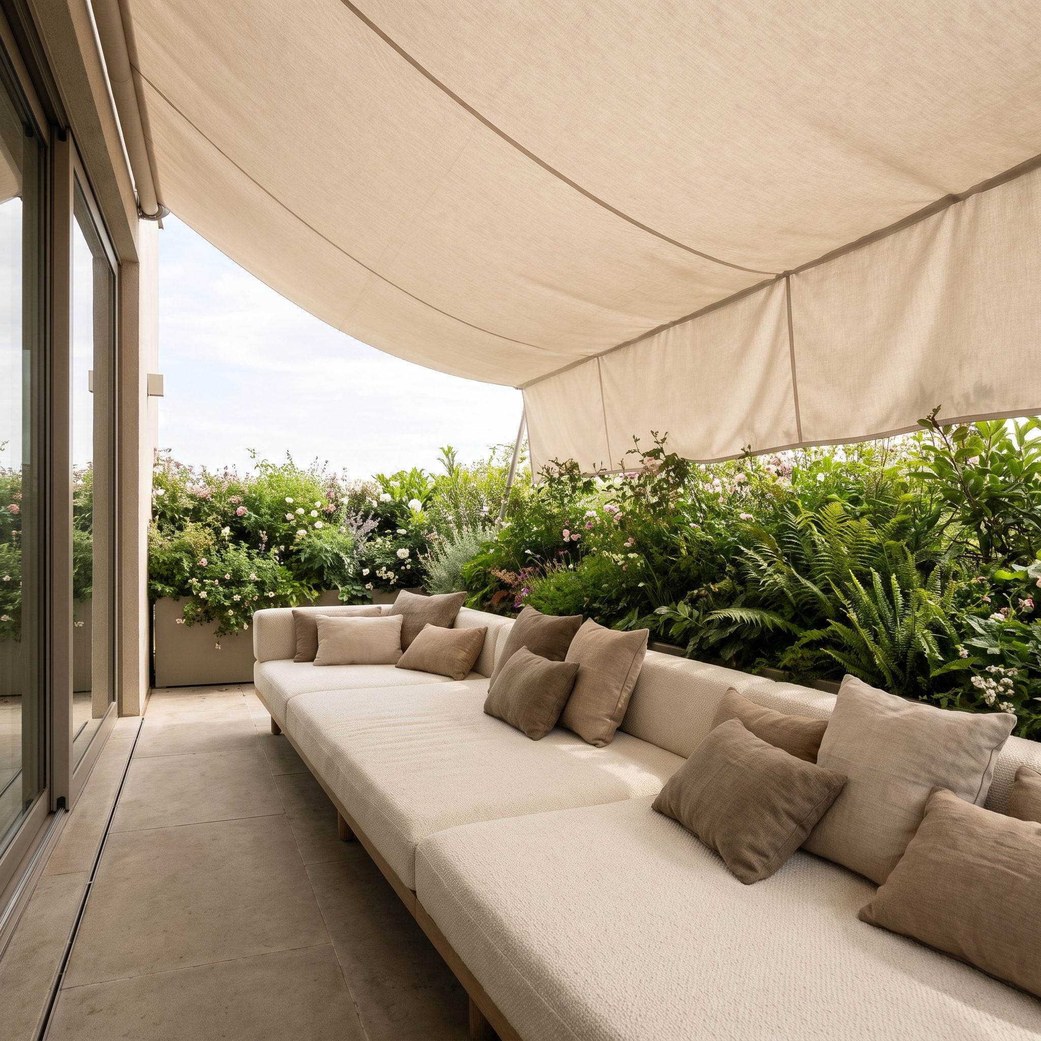 The Outdoor Room Built Around a Full-Width Daybed