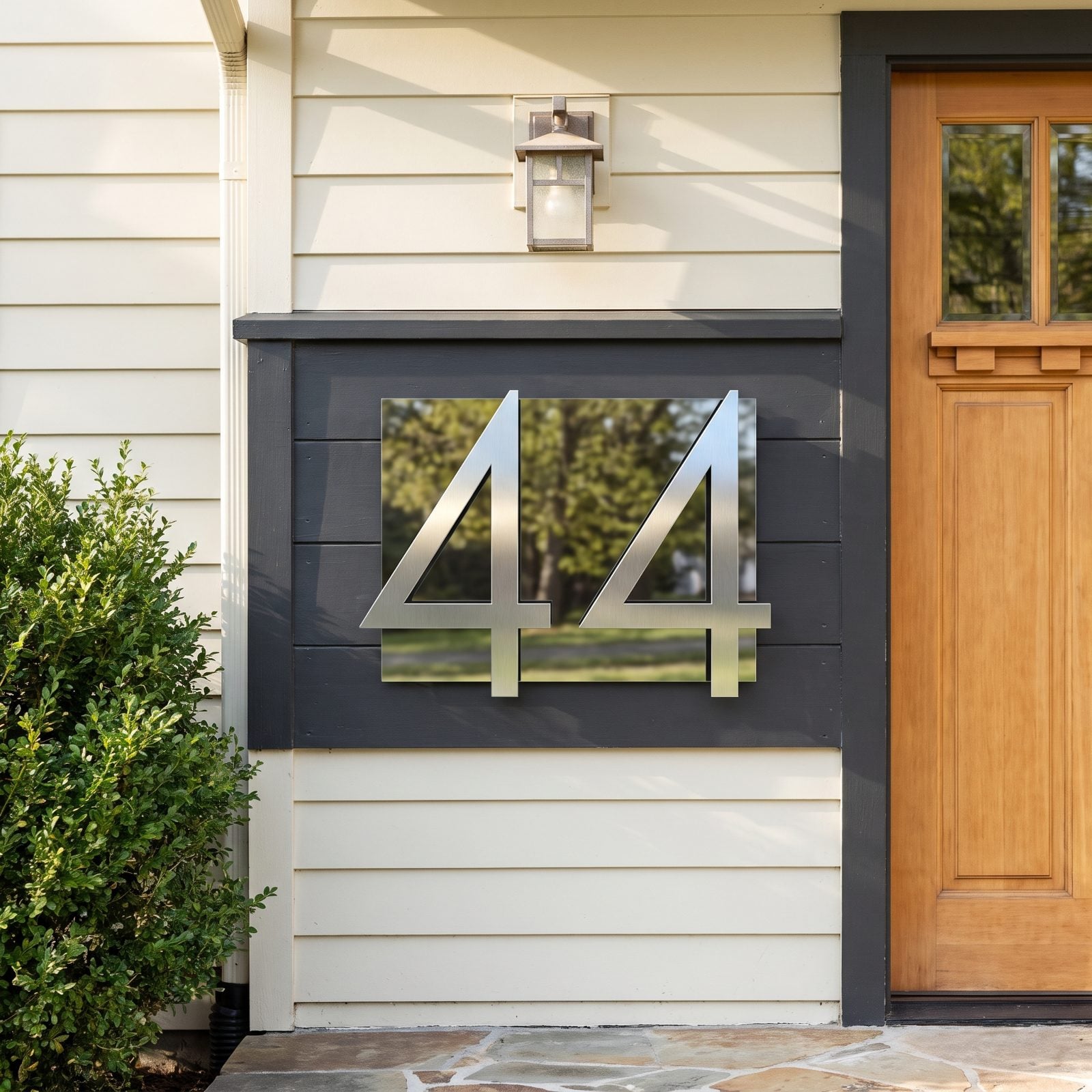 Oversized Reflective House Numbers Emergency Crews Can Spot