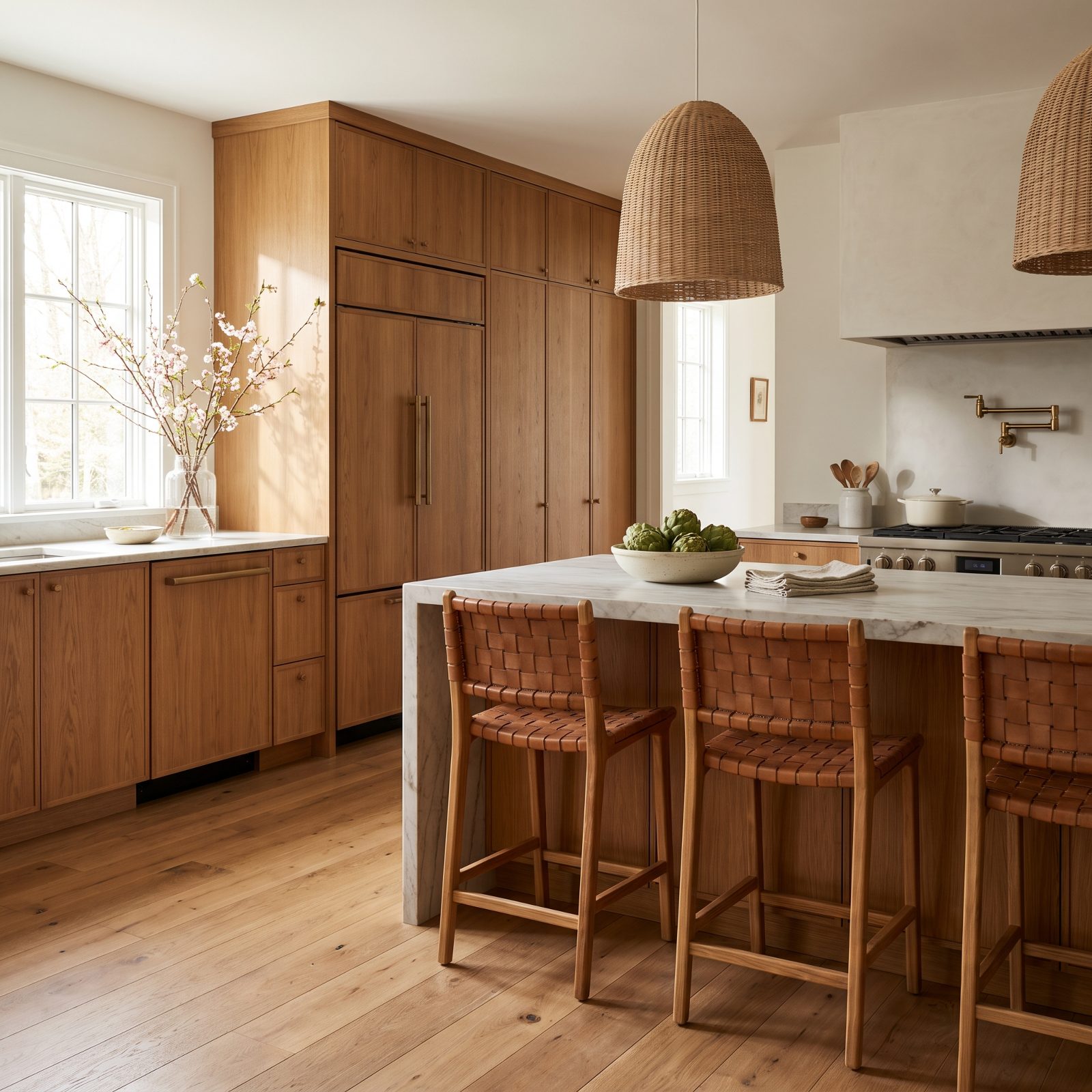 Panel-Ready Appliances That Disappear Into the Cabinetry
