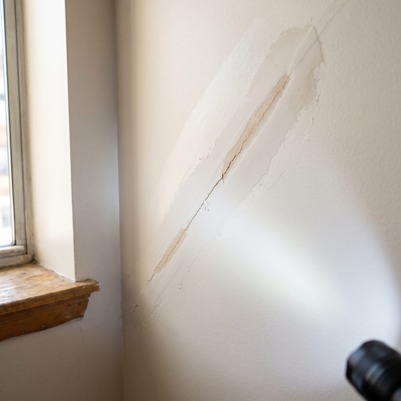 A Patched Crack That Has Already Opened Again