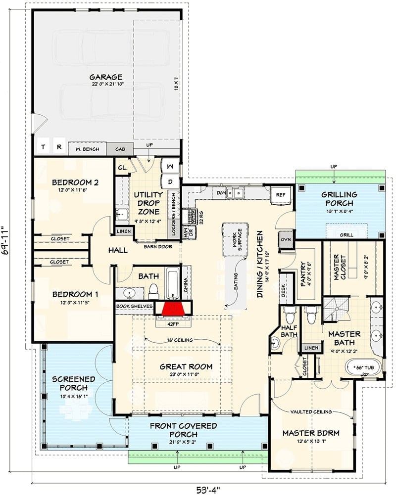 Floor Plan - Main Floor