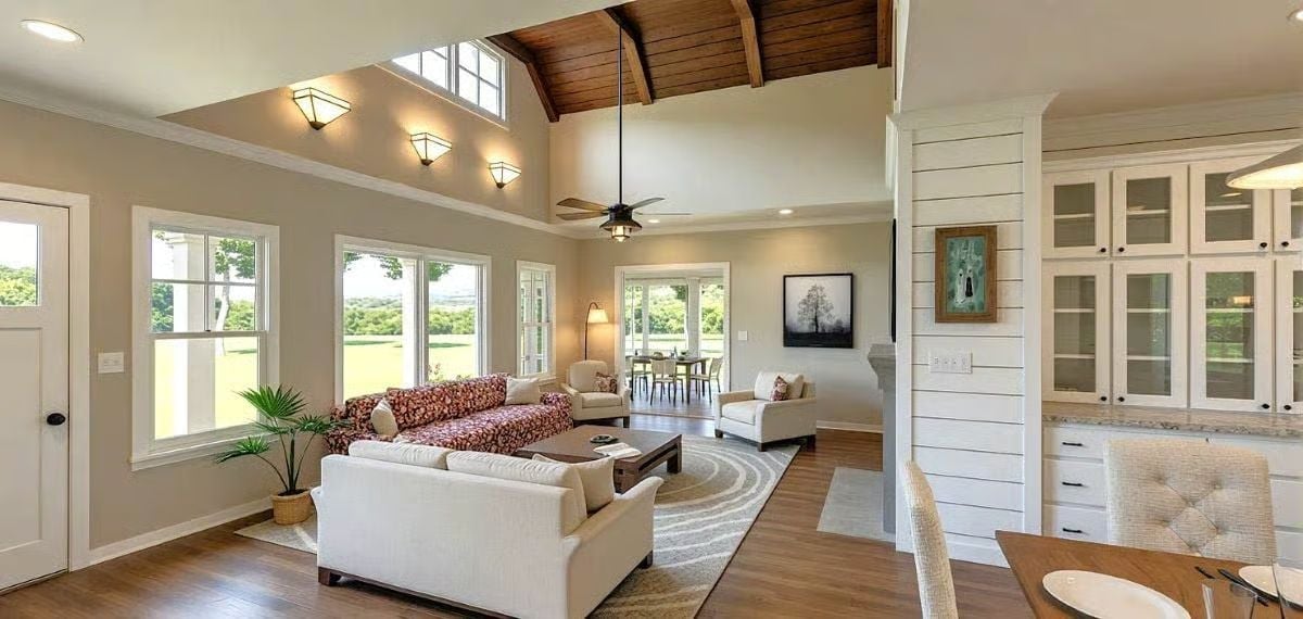 Vaulted Wood Ceiling Makes Every Other Ceiling Feel Like a Compromise