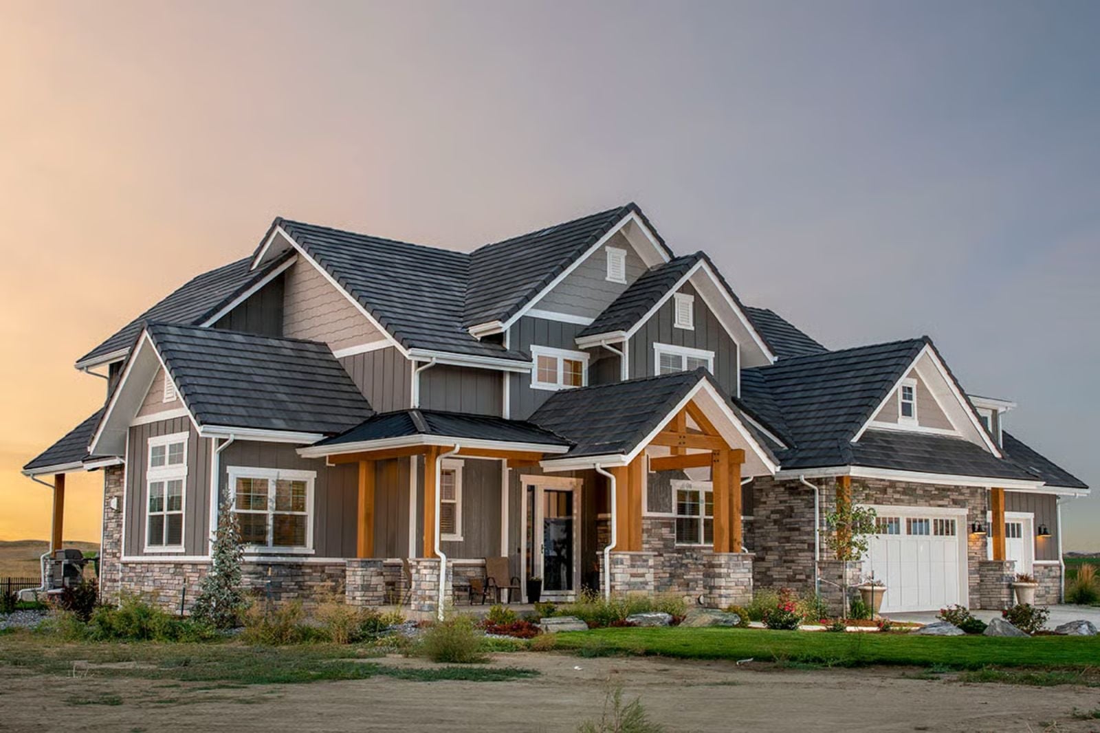 Plainsview Lodge 4-Bedroom New American Craftsman with Golf Simulator Basement Designed for Self-Made Homeowners Finally Building What They Always Wanted (Floor Plan)