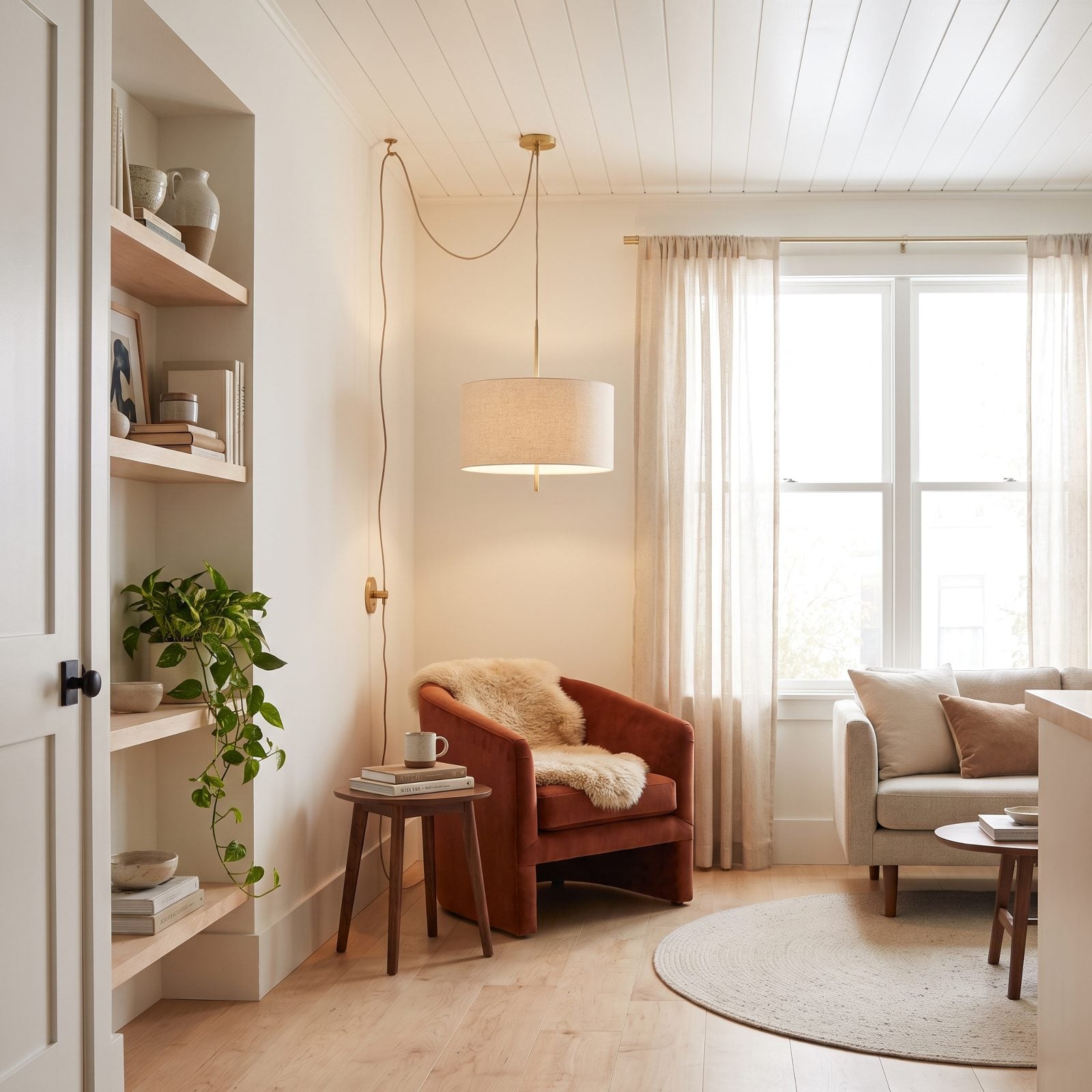 Plug-In Swag Pendant Lights