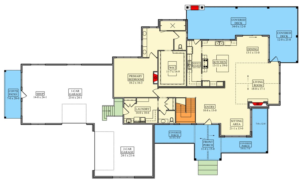 Floor Plan - Main Floor