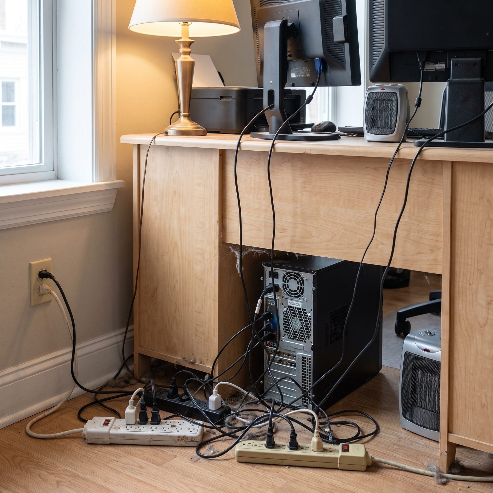 Power Strips Plugged Into Other Power Strips