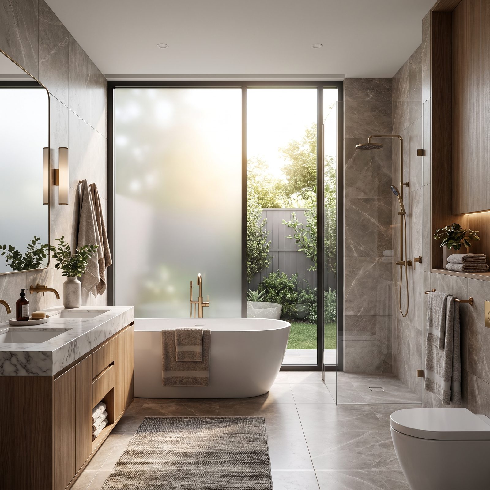 Privacy Glass That Still Admits Daylight