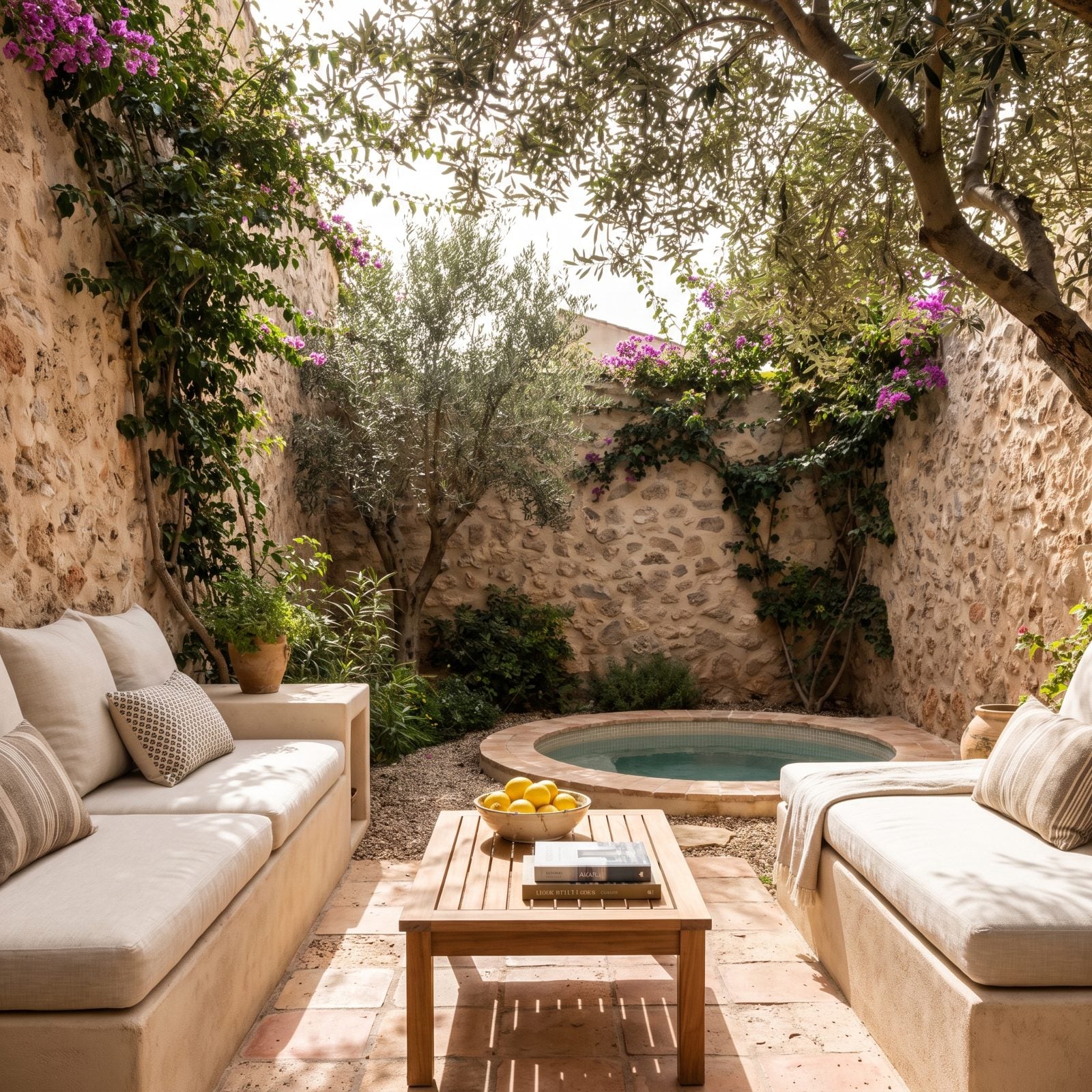 A Private Courtyard Instead of a Big Yard Nobody Mows