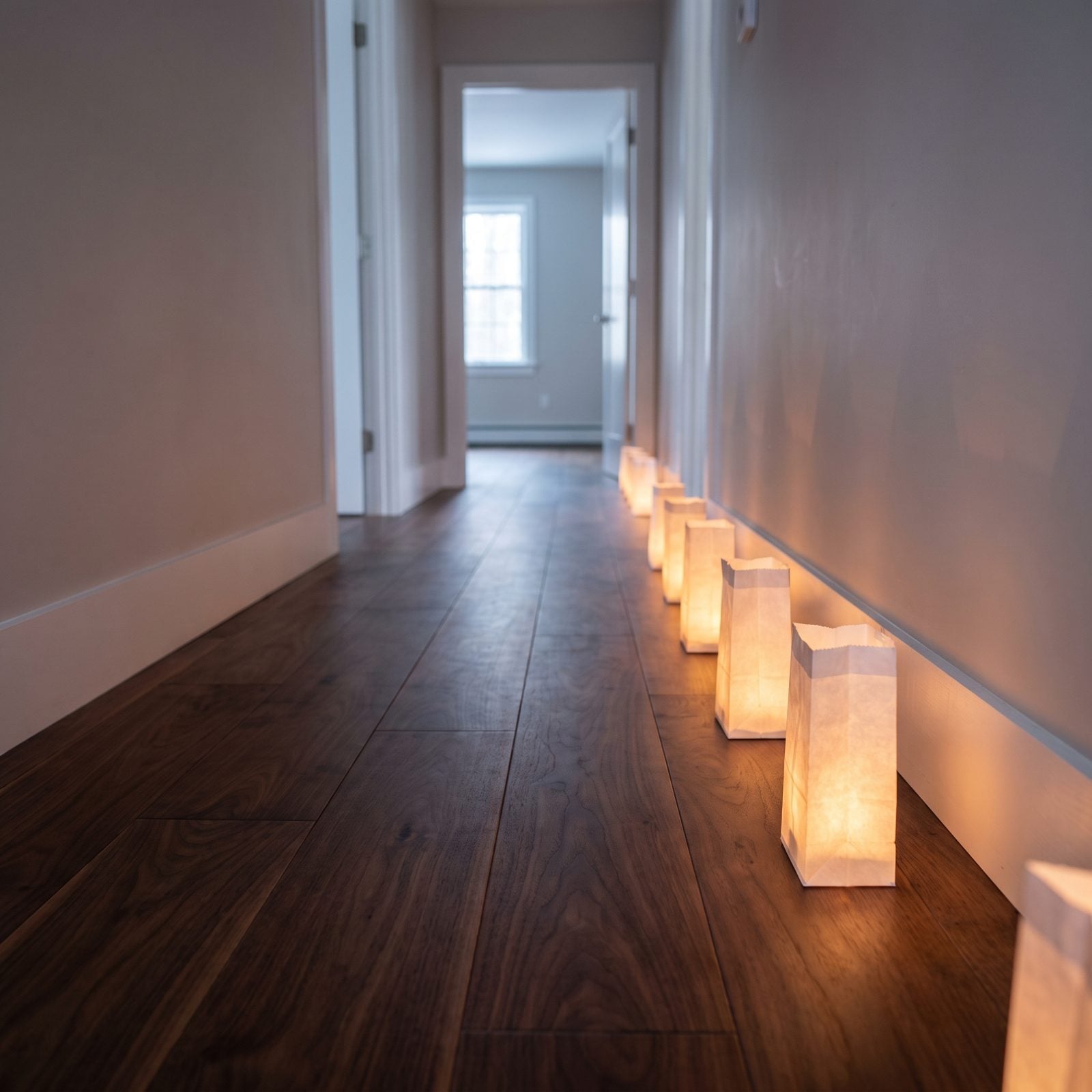 A Quiet Trail of Luminaries Down the Hall