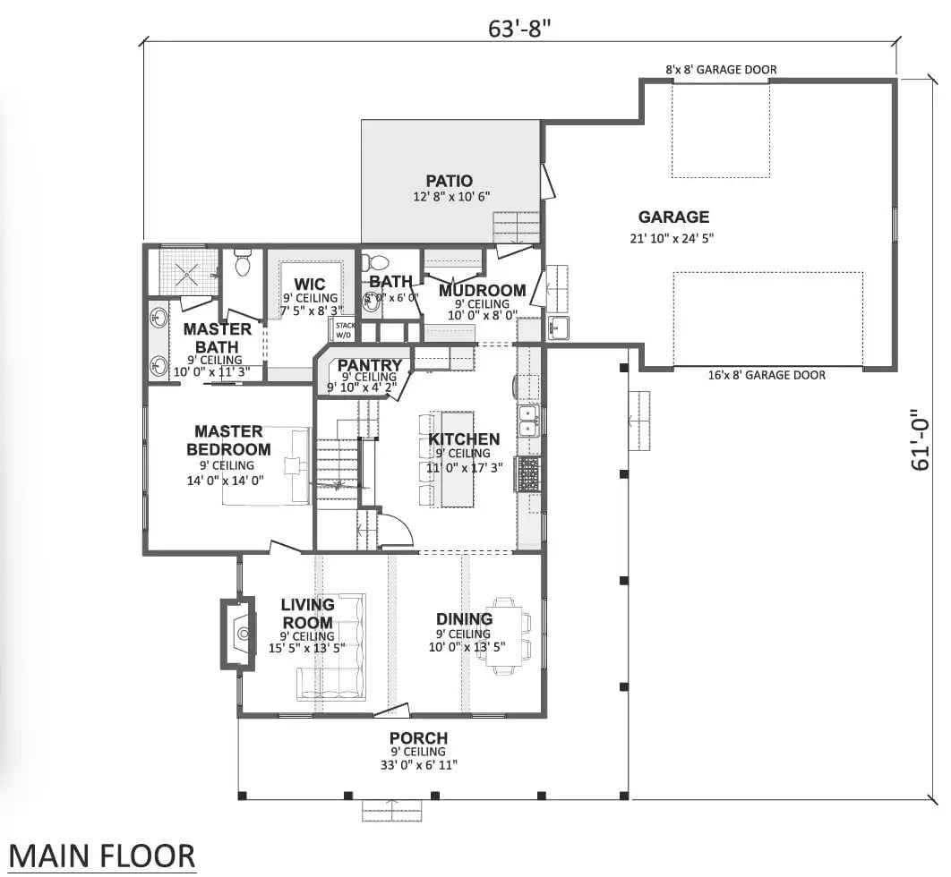Floor Plan - Main Floor