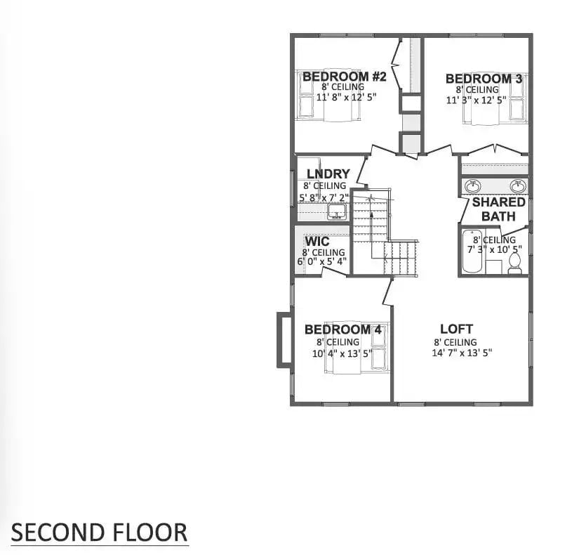 Floor Plan - Second Floor