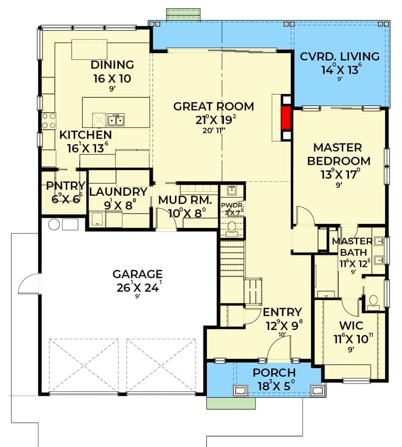 Floor Plan - Main Floor