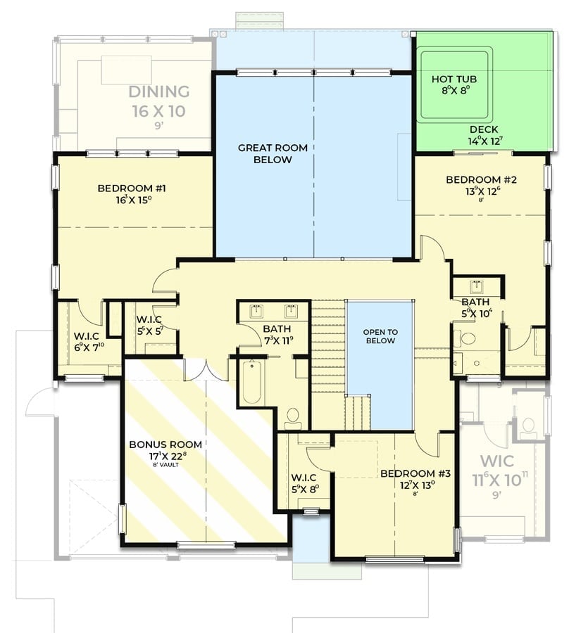 Floor Plan - Second Floor
