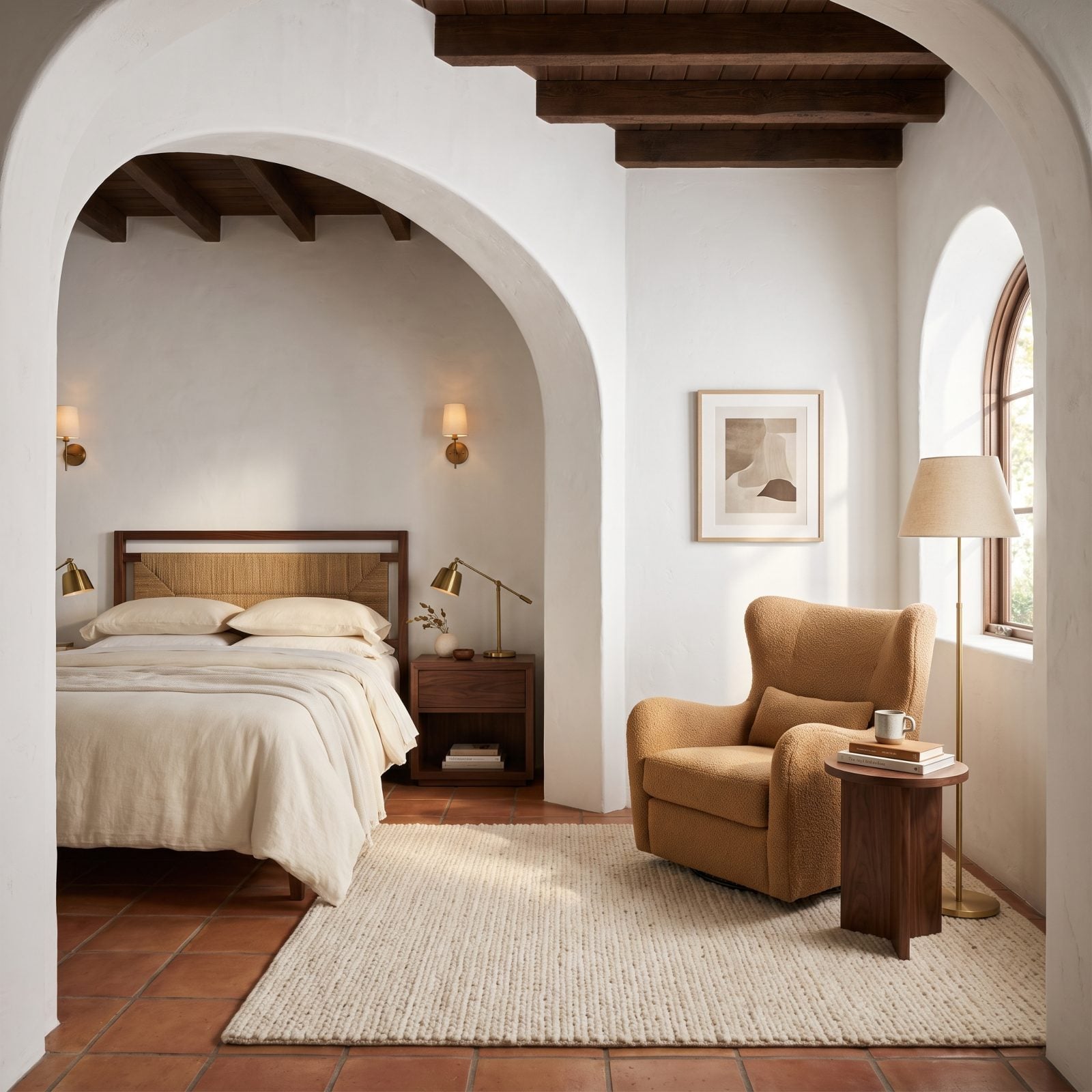 A Reading Corner With a Real Chair, Not a Pouf