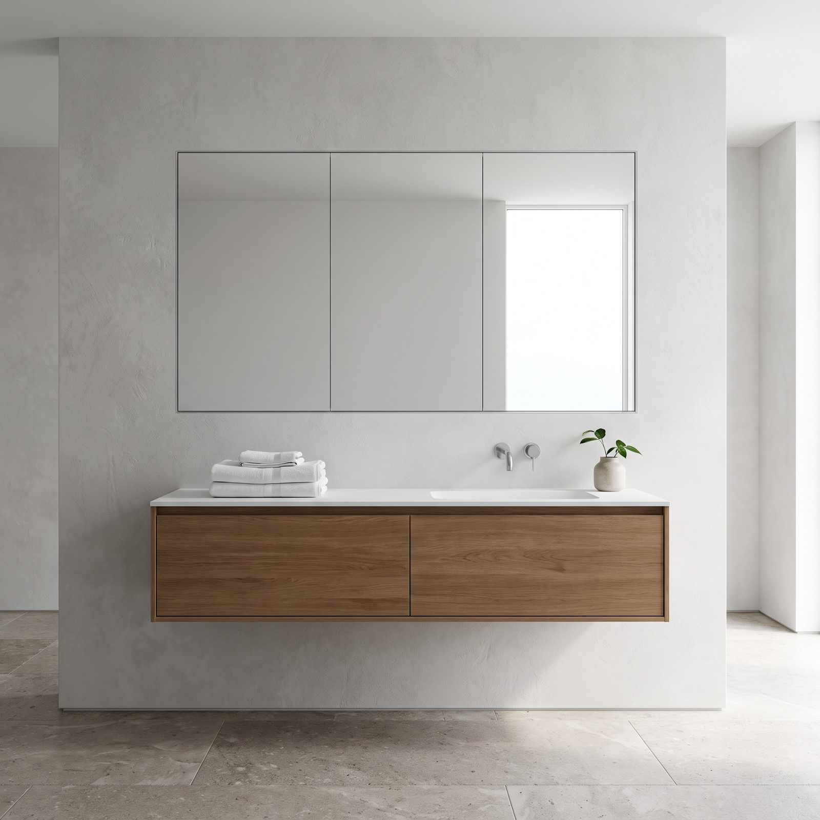 Recessed Mirrored Medicine Cabinets