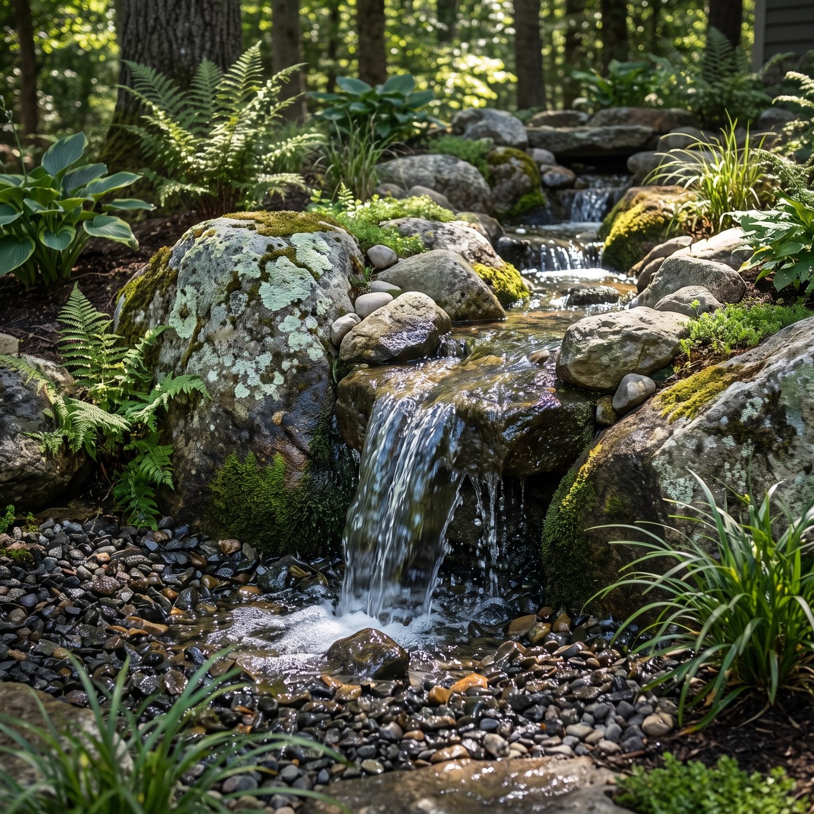 Recirculating Pondless Waterfalls