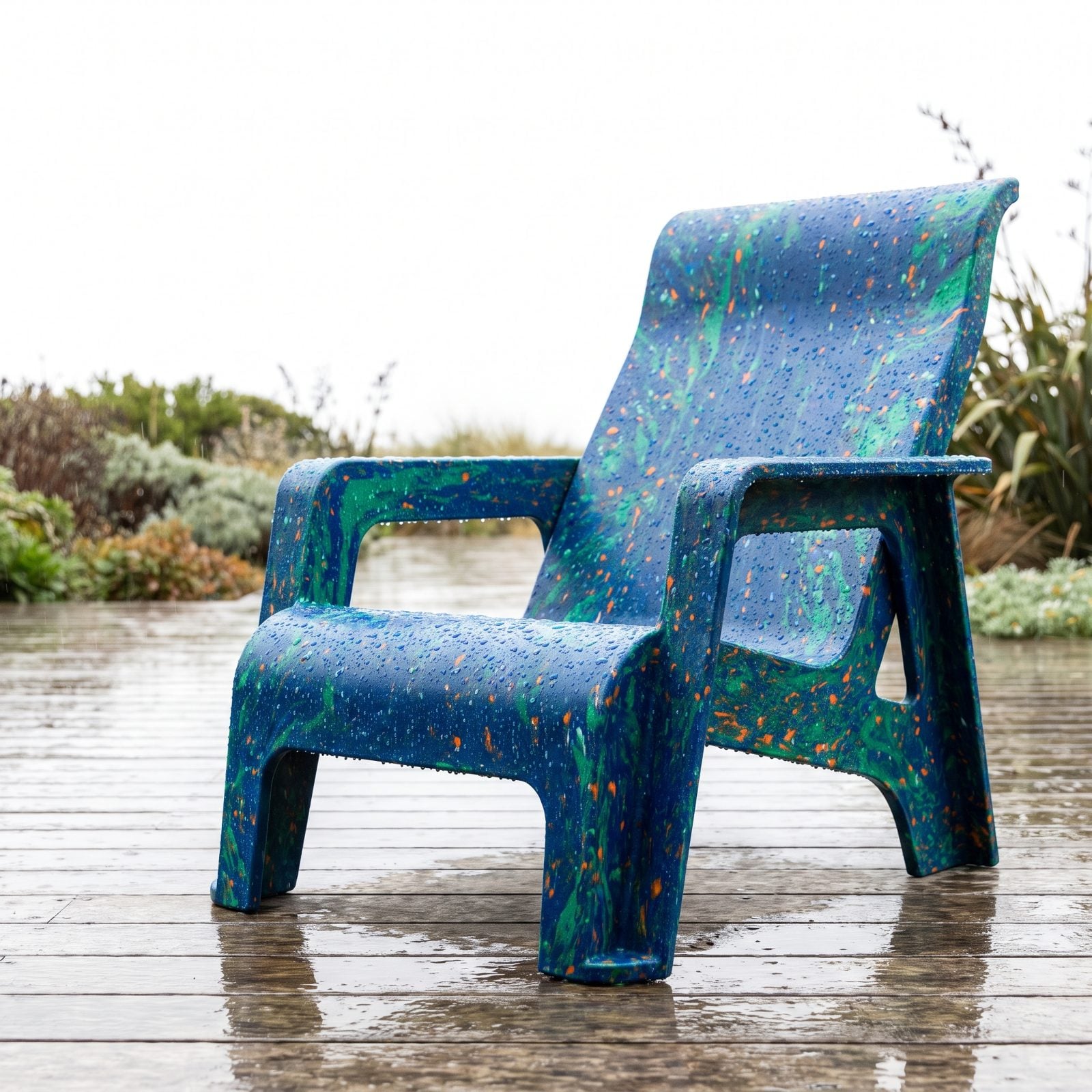 Recycled Marine-Plastic Outdoor Furniture