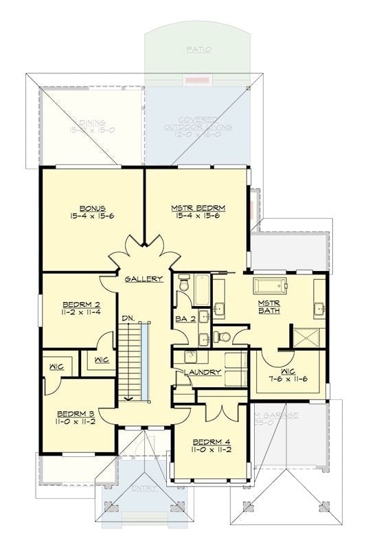 Floor Plan - Second Floor