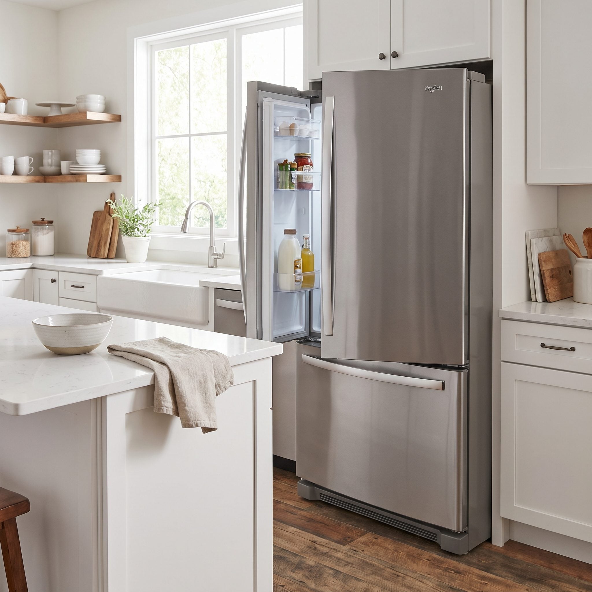 The Refrigerator Door Opened Straight Into Island Traffic