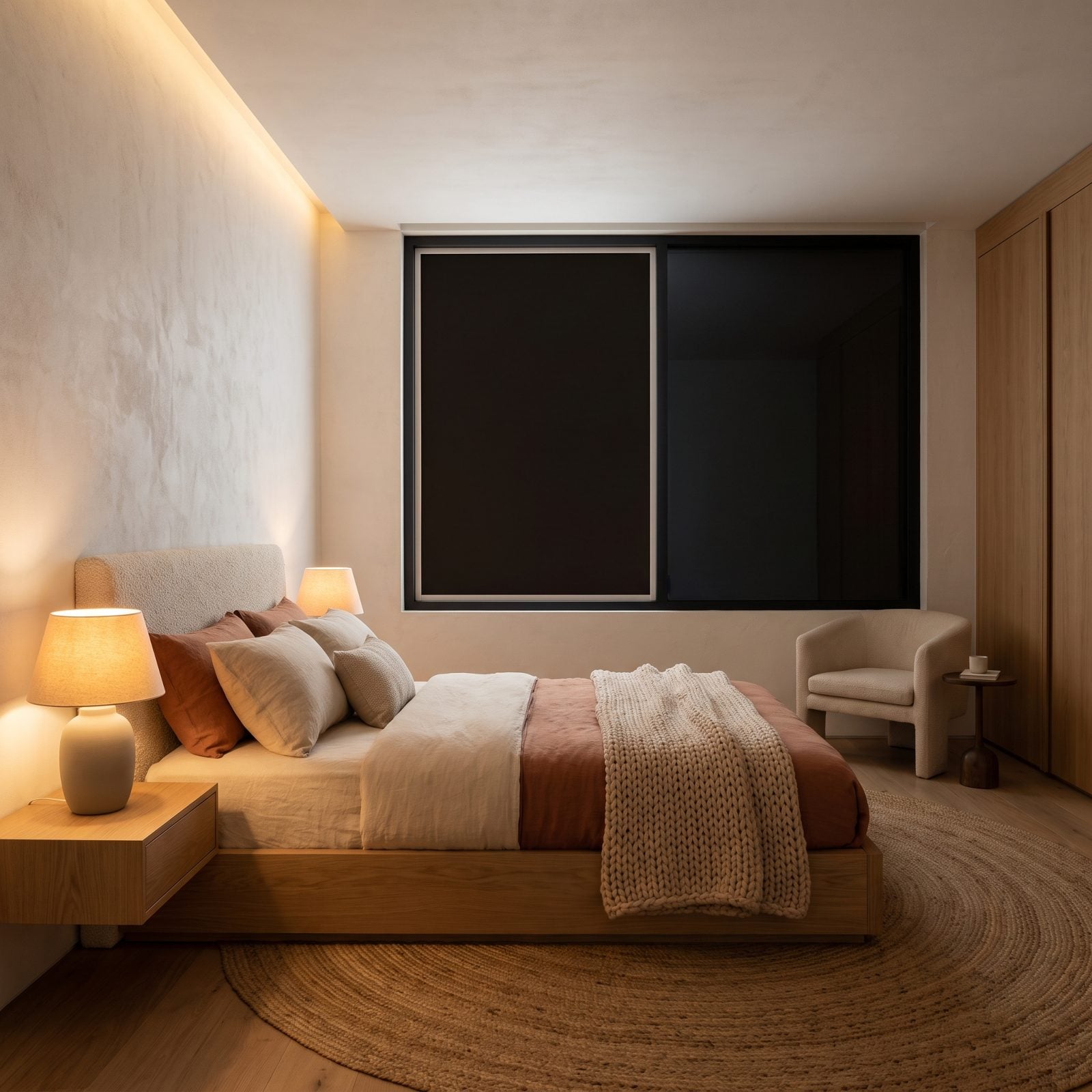A Removable Blackout Insert That Sits Right Inside the Window Frame