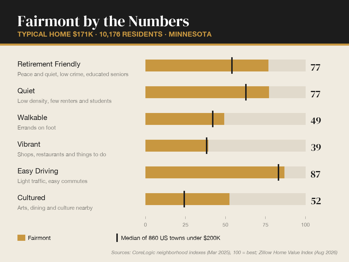 Fairmont by the numbers