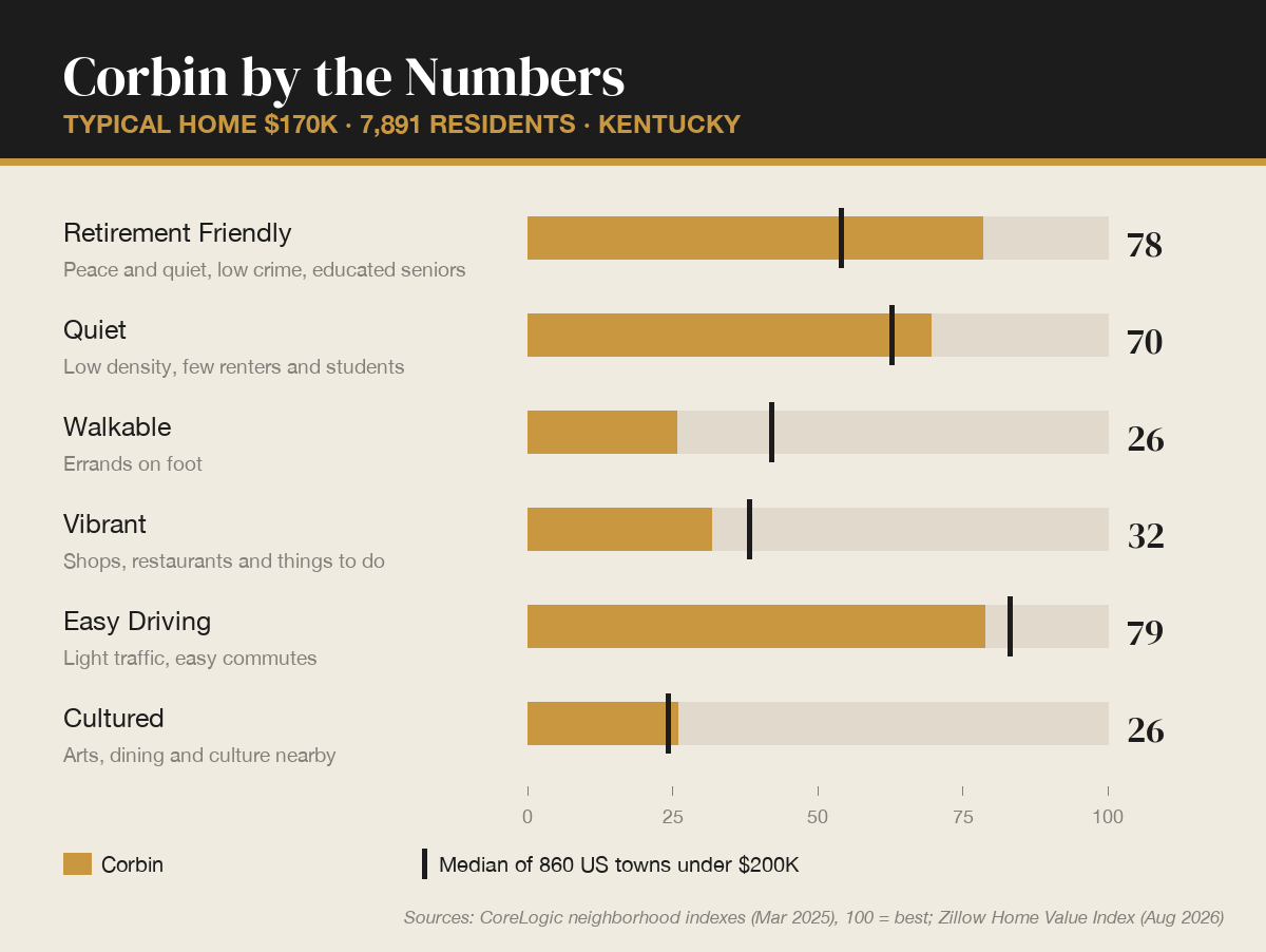 Corbin by the numbers