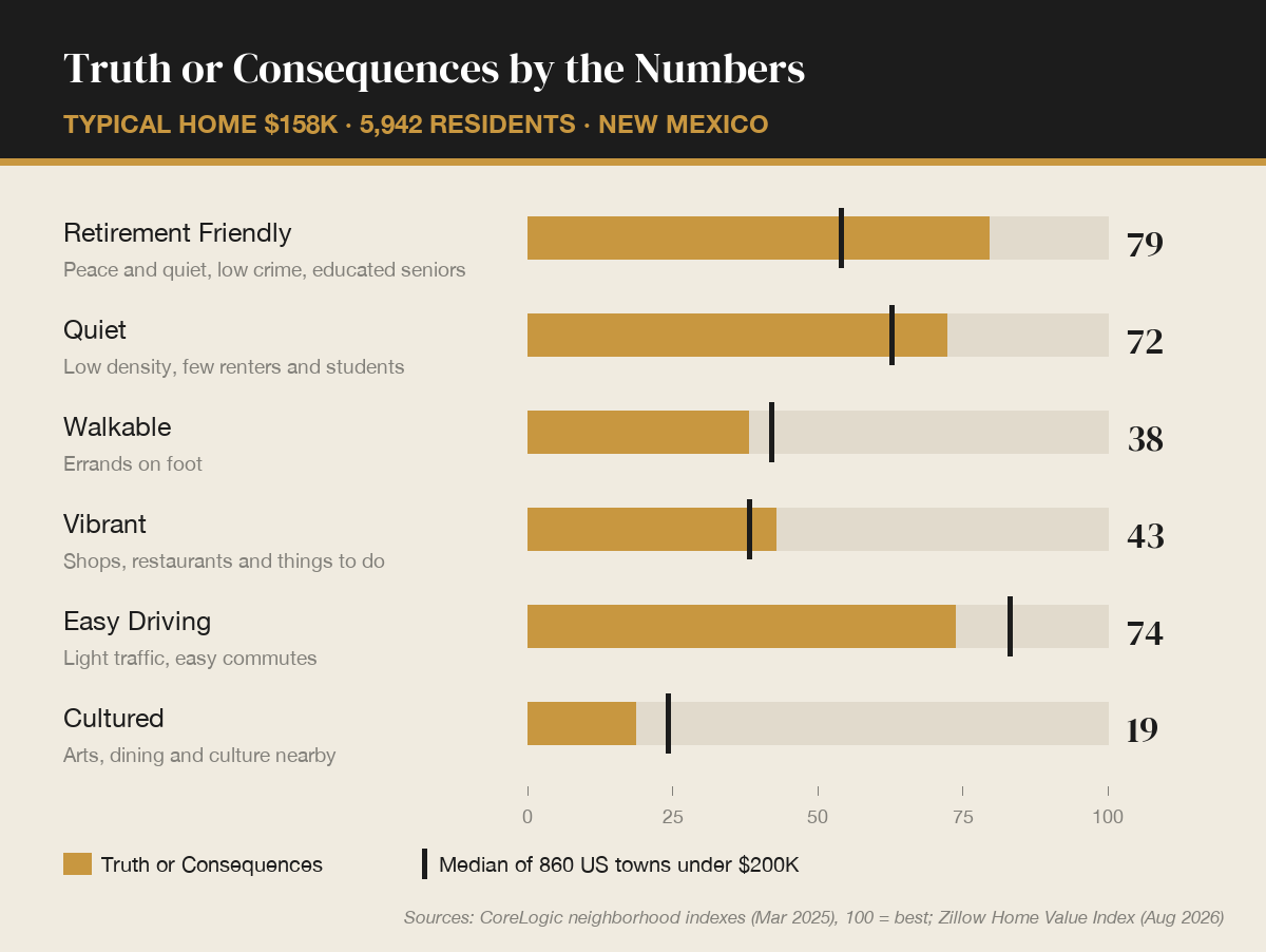 Truth or Consequences by the numbers