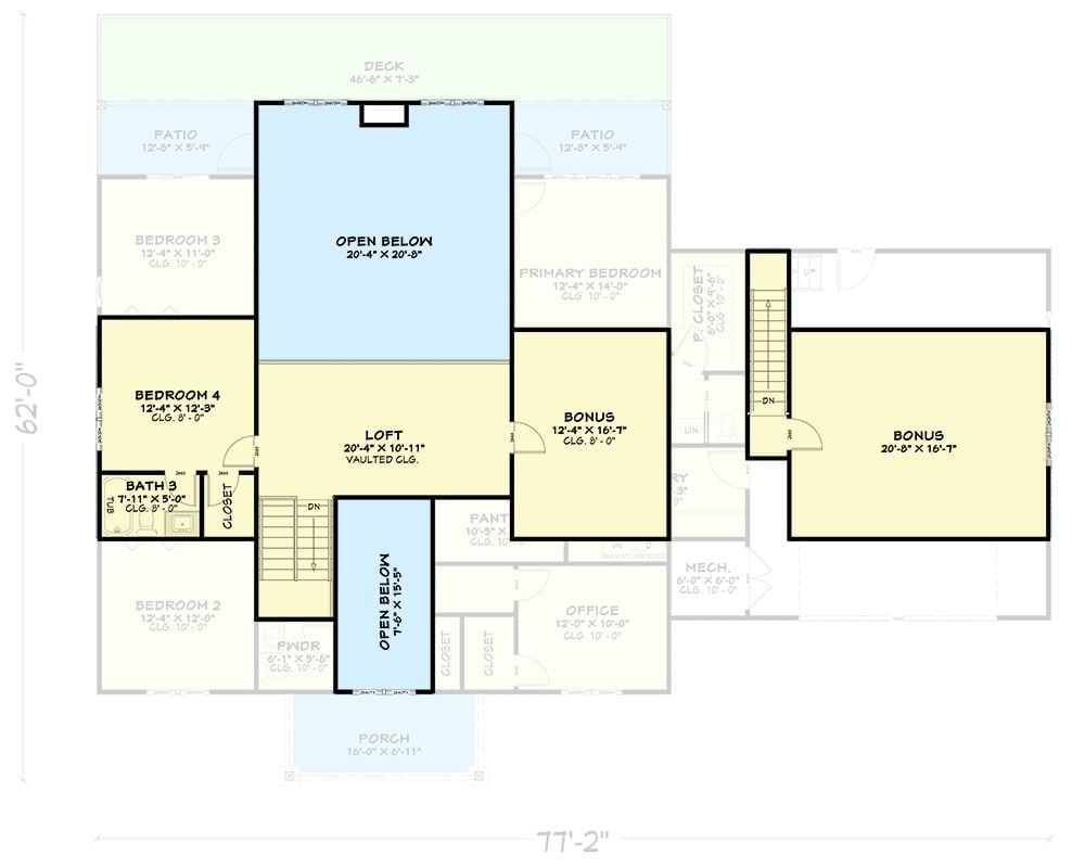Floor Plan - Second Floor