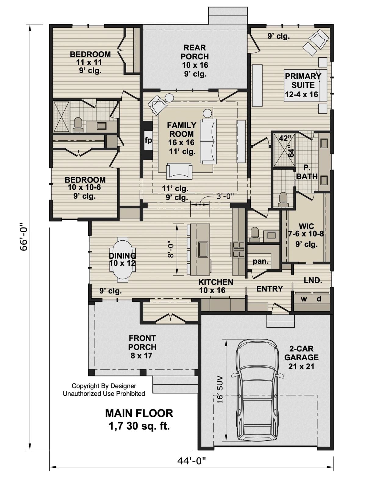 Floor Plan - Main Floor