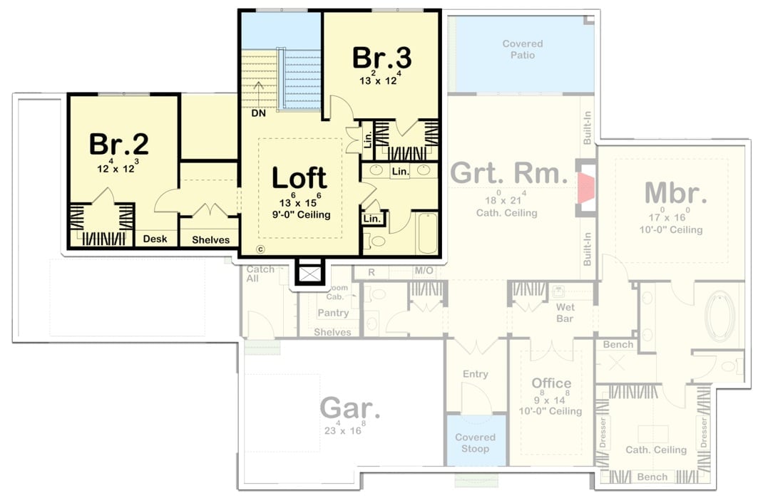 Floor Plan - Second Floor