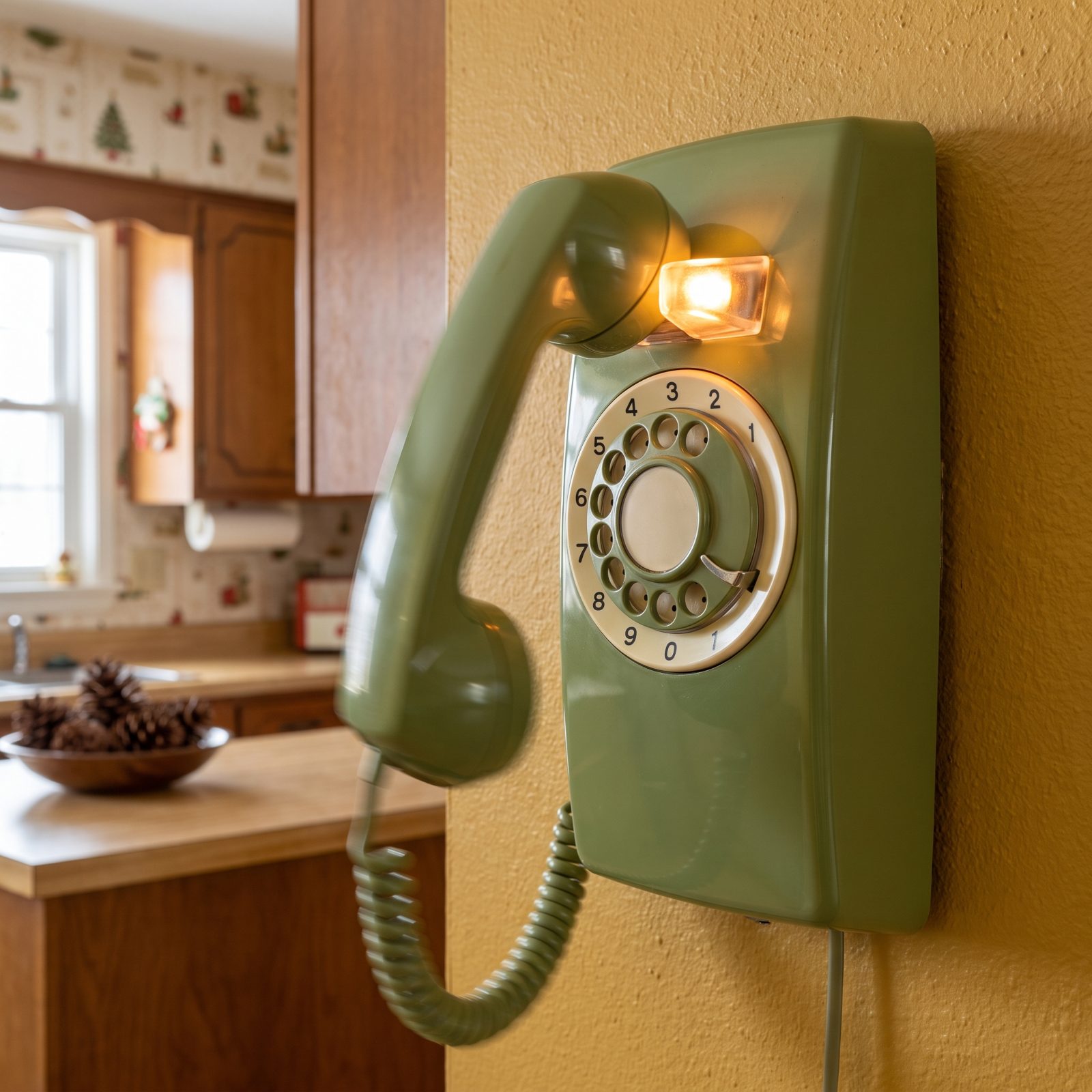 The Rotary Phone Ringing With Christmas Calls