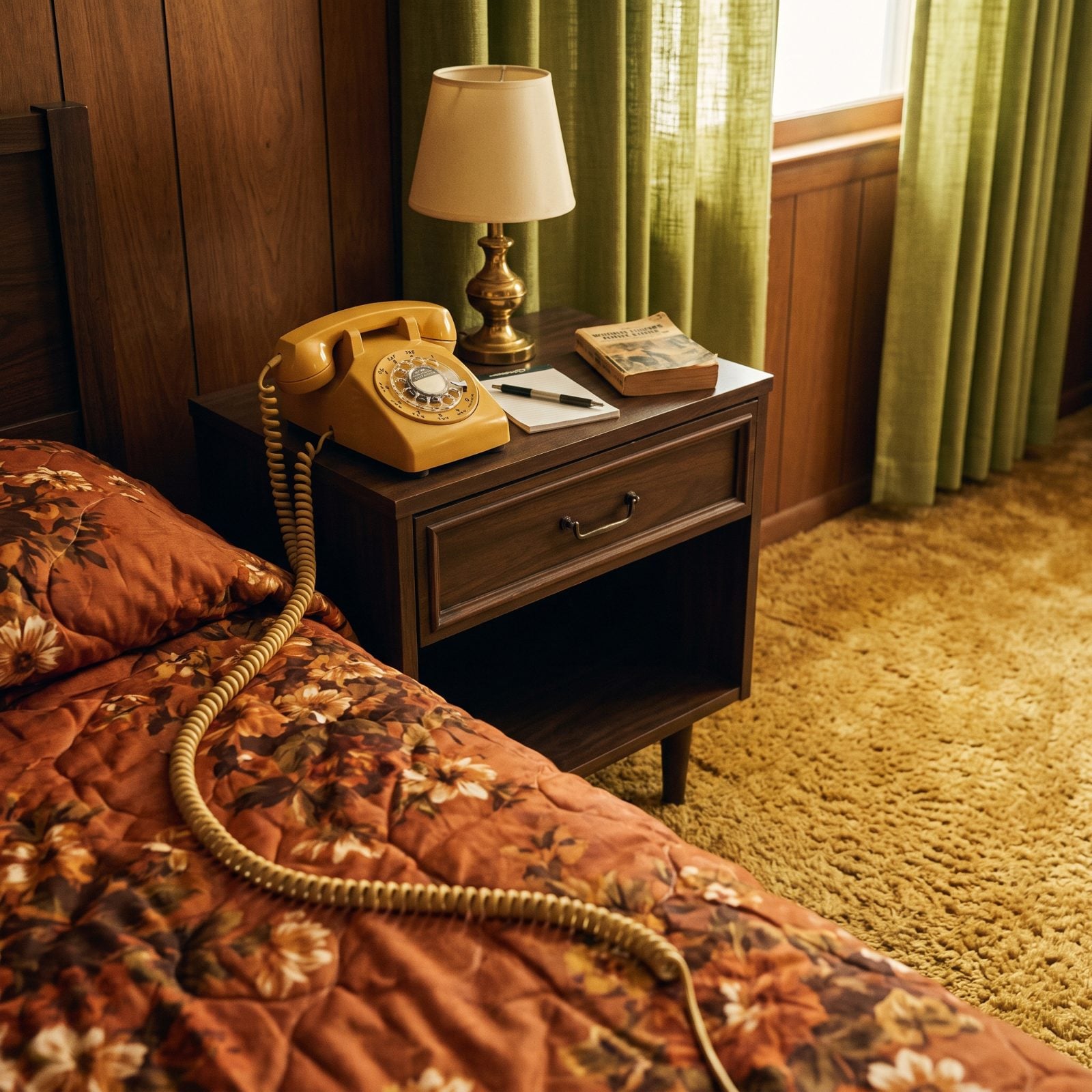 The Rotary Telephone Waiting on the Nightstand