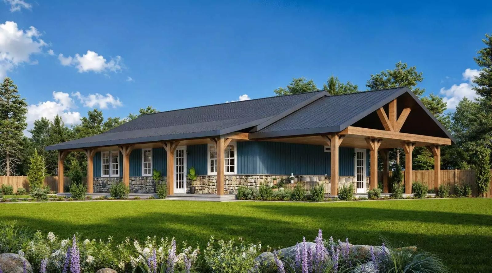 Ryefield Close 3-Bedroom Ranch with Dual Porches Designed for Homeowners with a Soft Spot for Front Porches and Slow Mornings (Floor Plan)