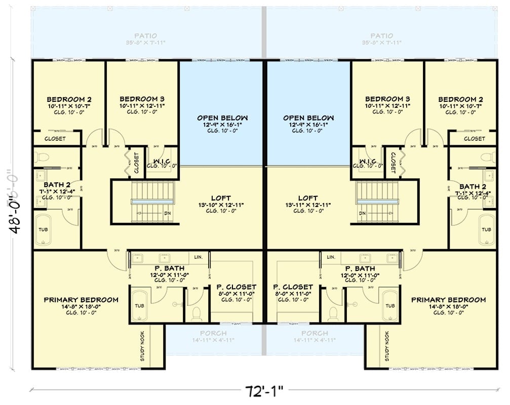 Floor Plan - Second Floor