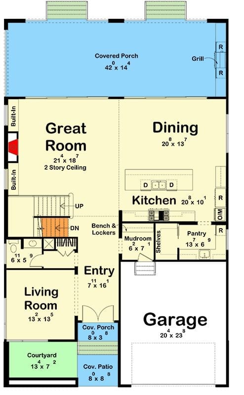 Floor Plan - Main Floor