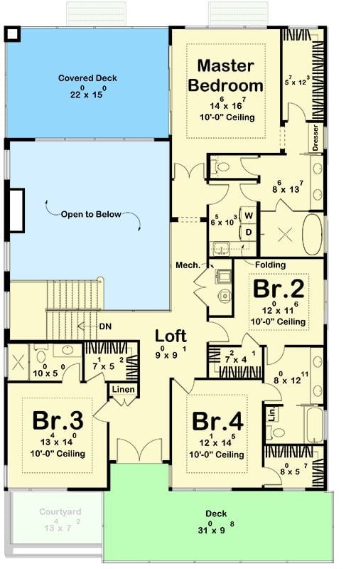 Floor Plan - Second Floor