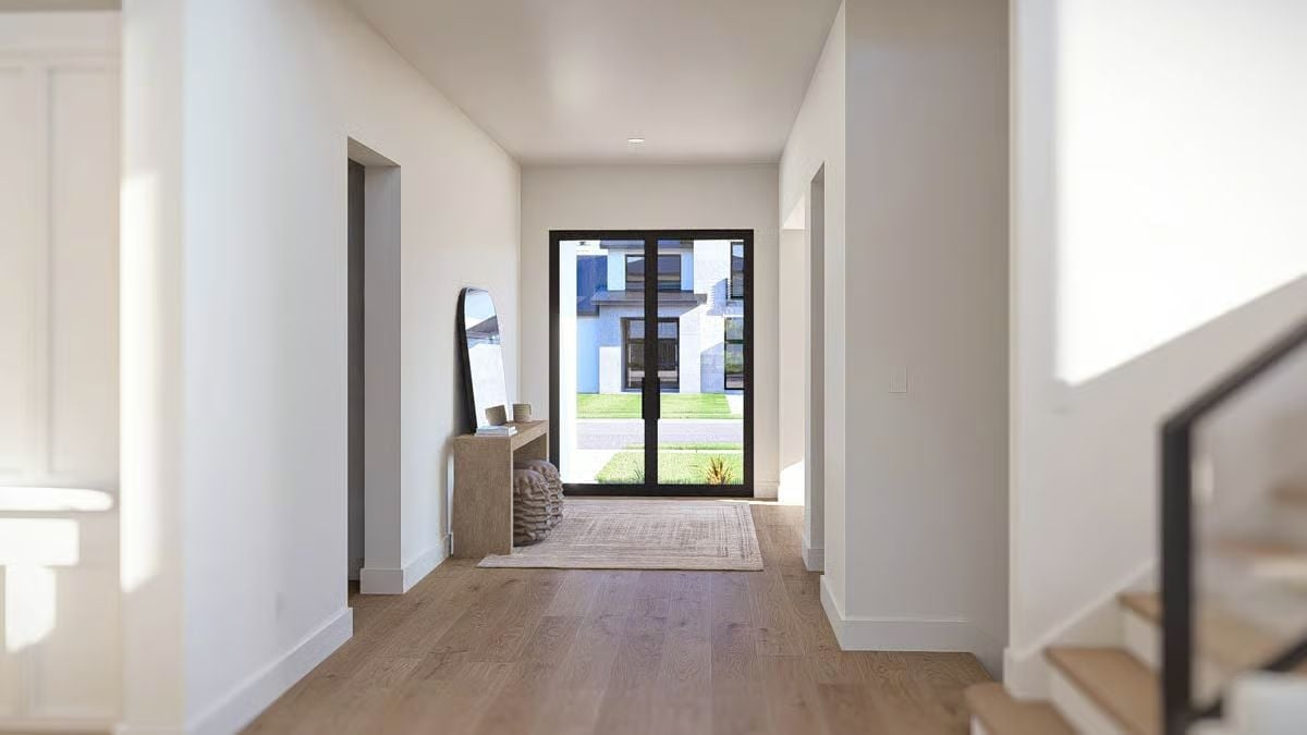 Foyer Proportions Do Half the Work Before You Even Unpack