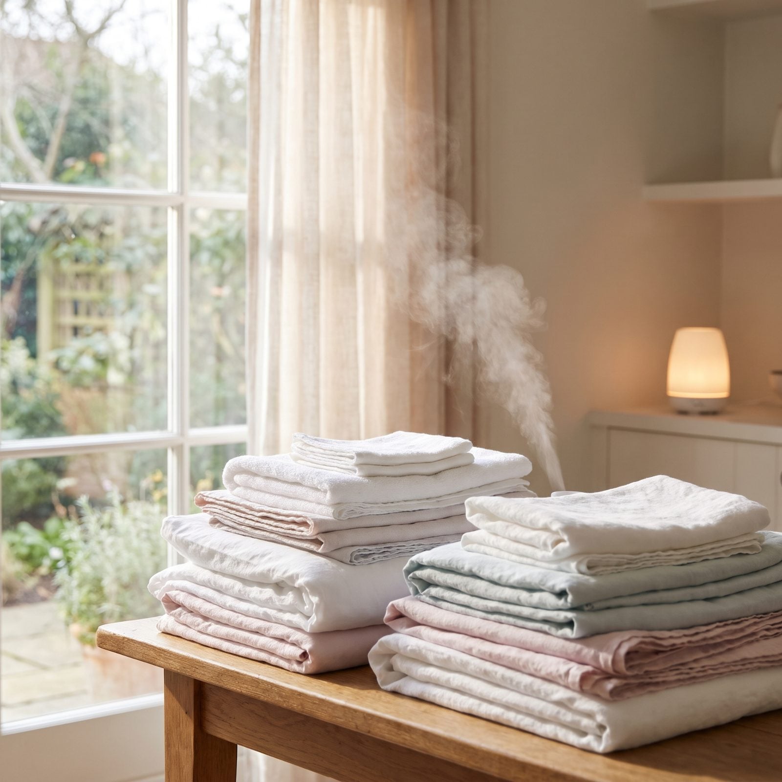 The Scent of Fresh Laundry Drifting Through the House