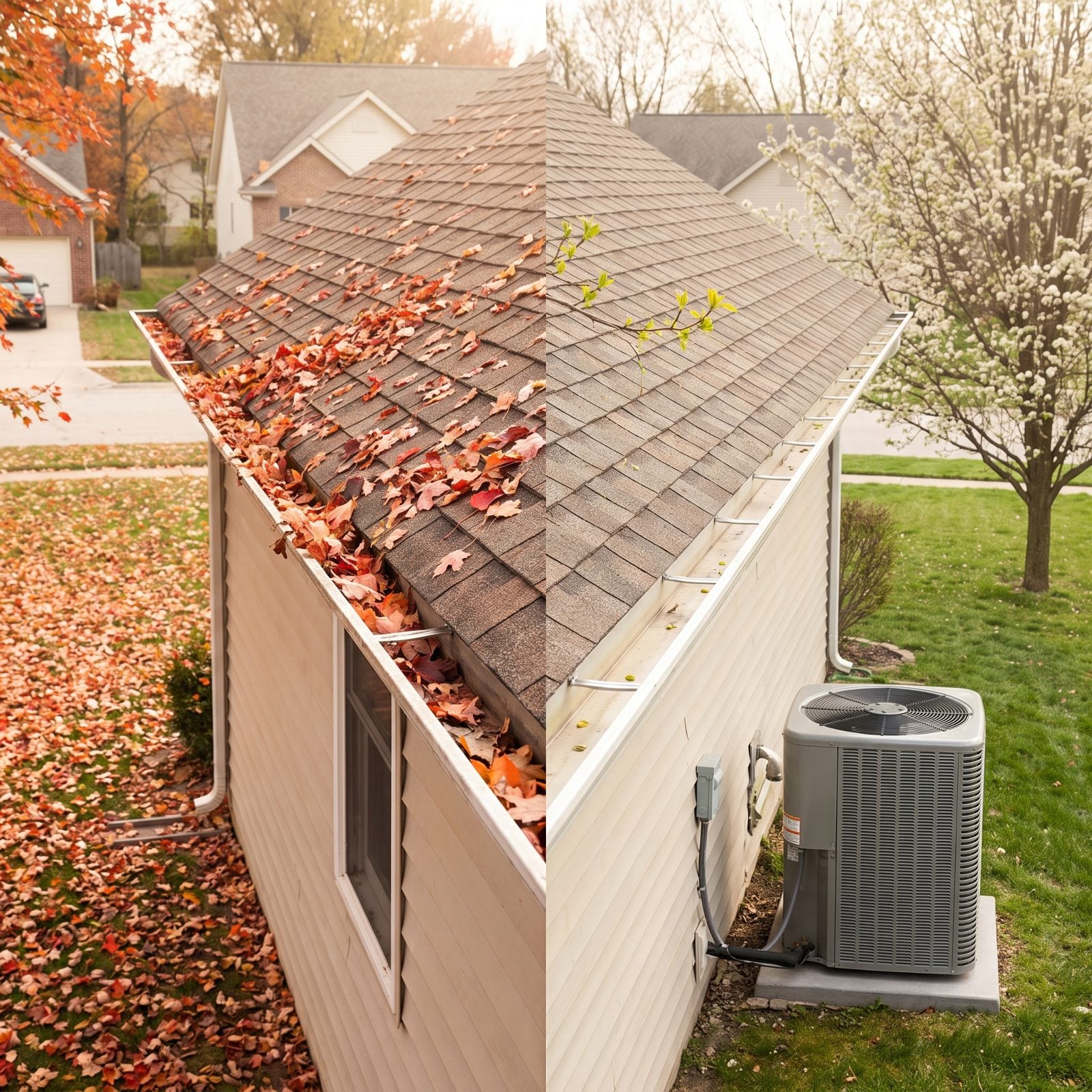Schedule the Roof in Spring or Fall and the HVAC Before Peak Season