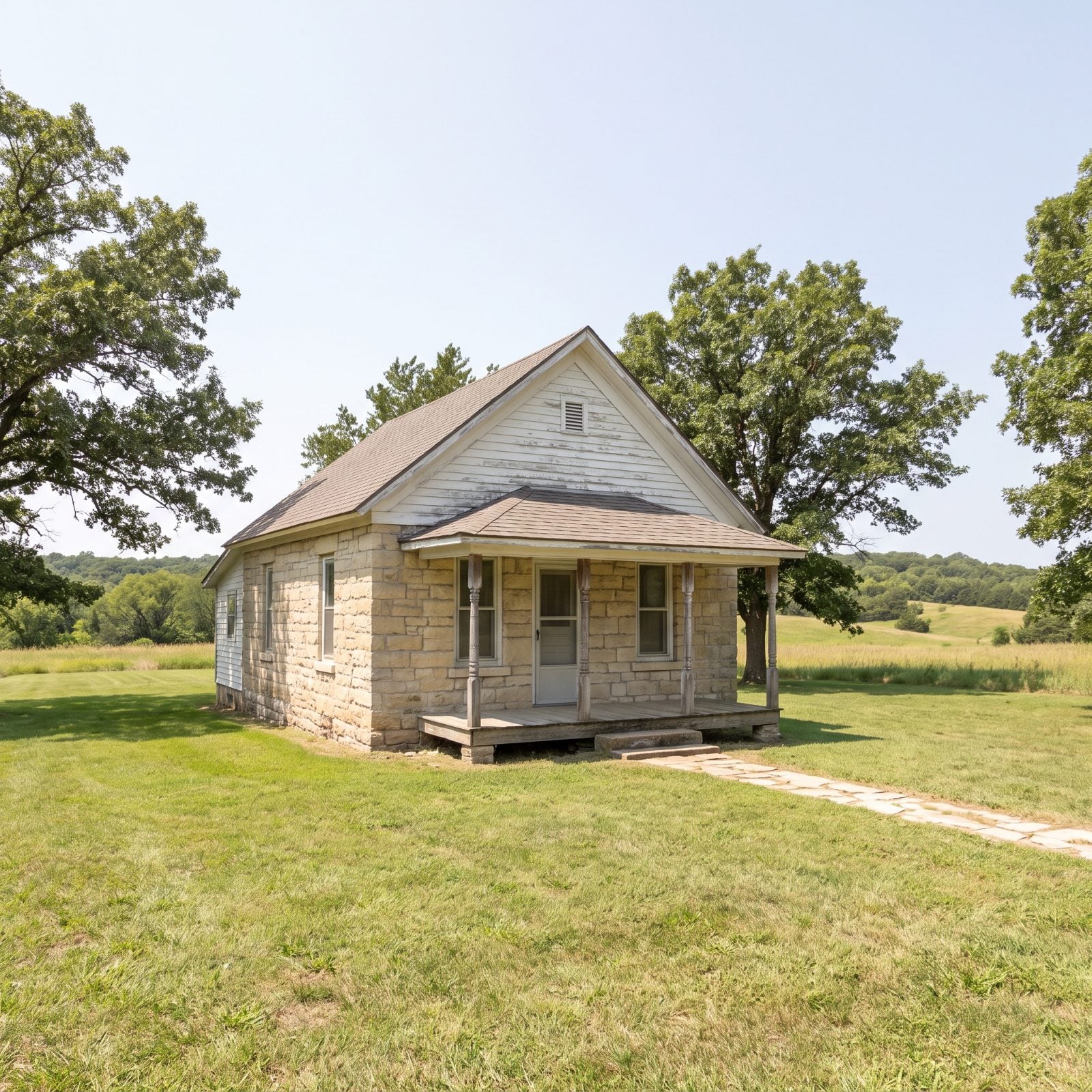 Sedan, Kansas: Limestone and Frame Houses in the Chautauqua Hills