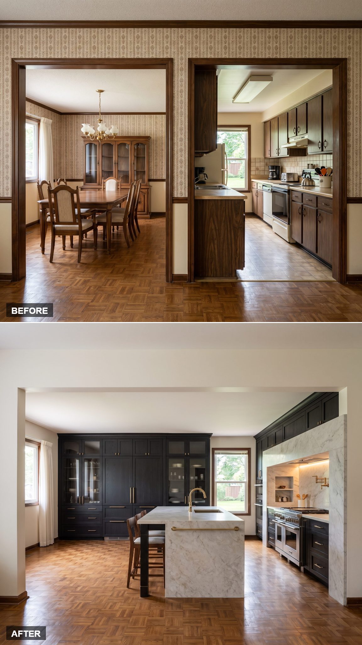 From Separate Rooms to One Black-Oak Culinary Machine