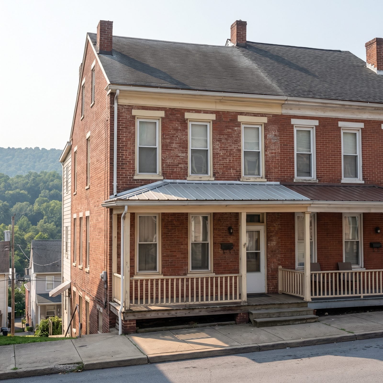 Shamokin, Pennsylvania: Anthracite-Era Rowhouses Near Downtown