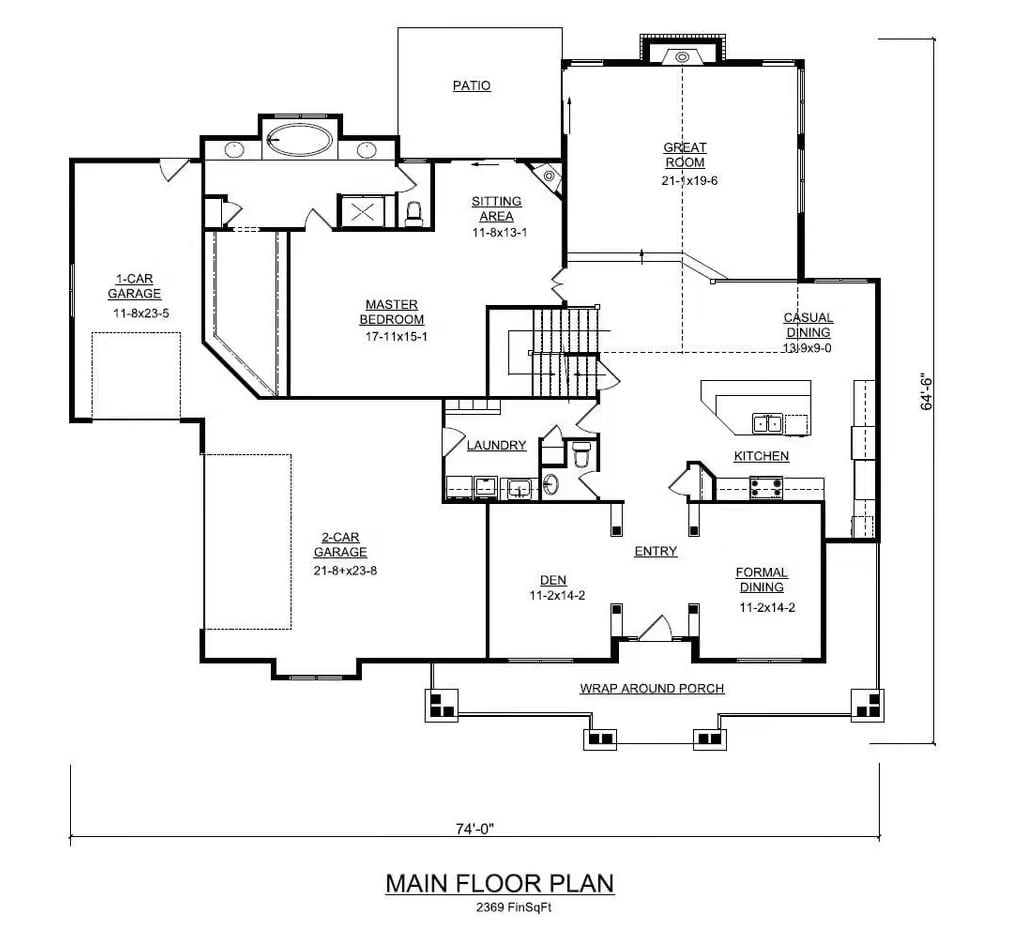 Floor Plan - Main Floor