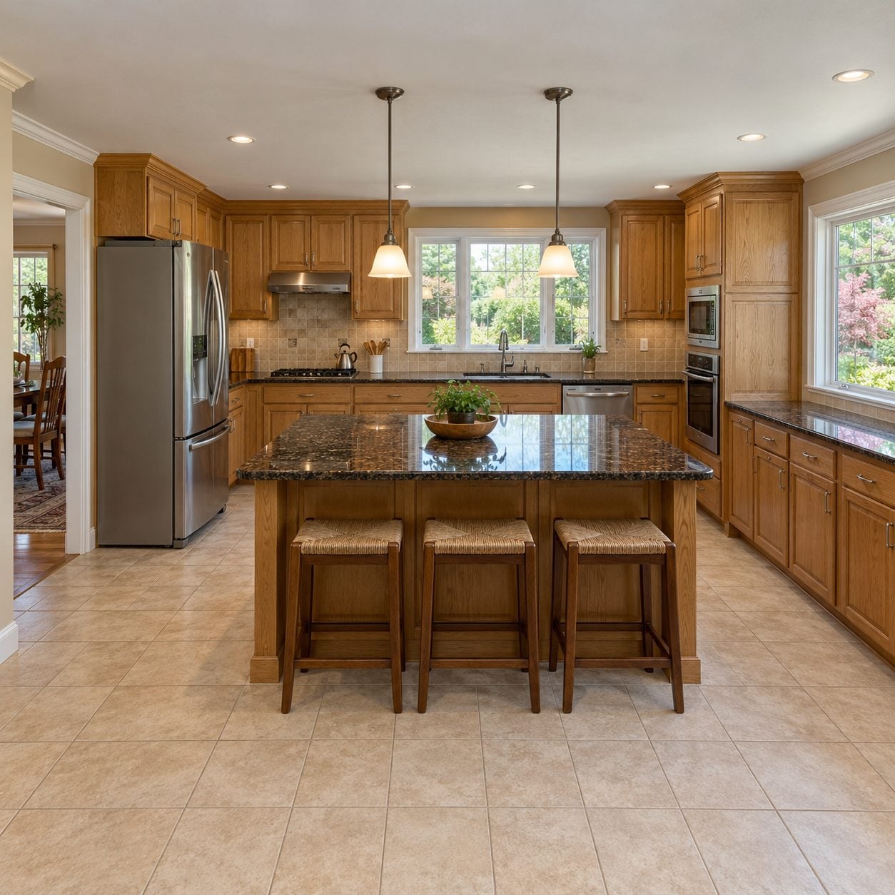 Should the Island Really Sit in the Middle of the Kitchen? 32 Transformations That Move It