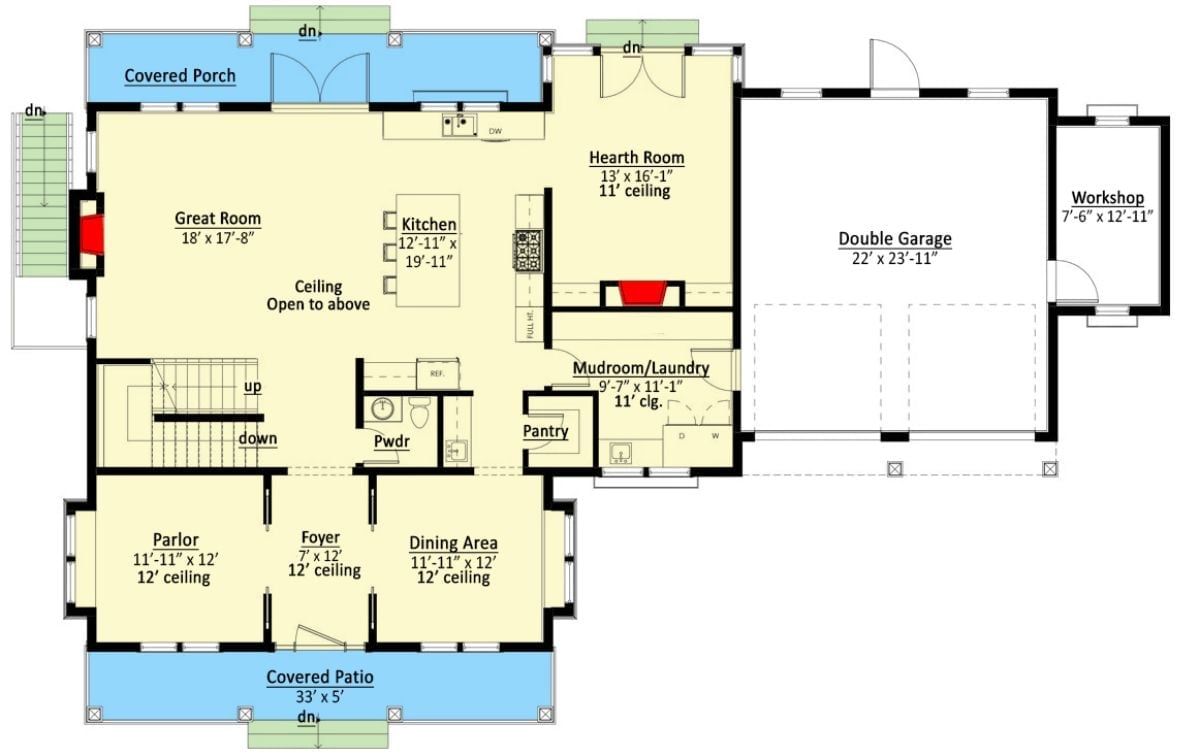 Floor Plan - Main Floor