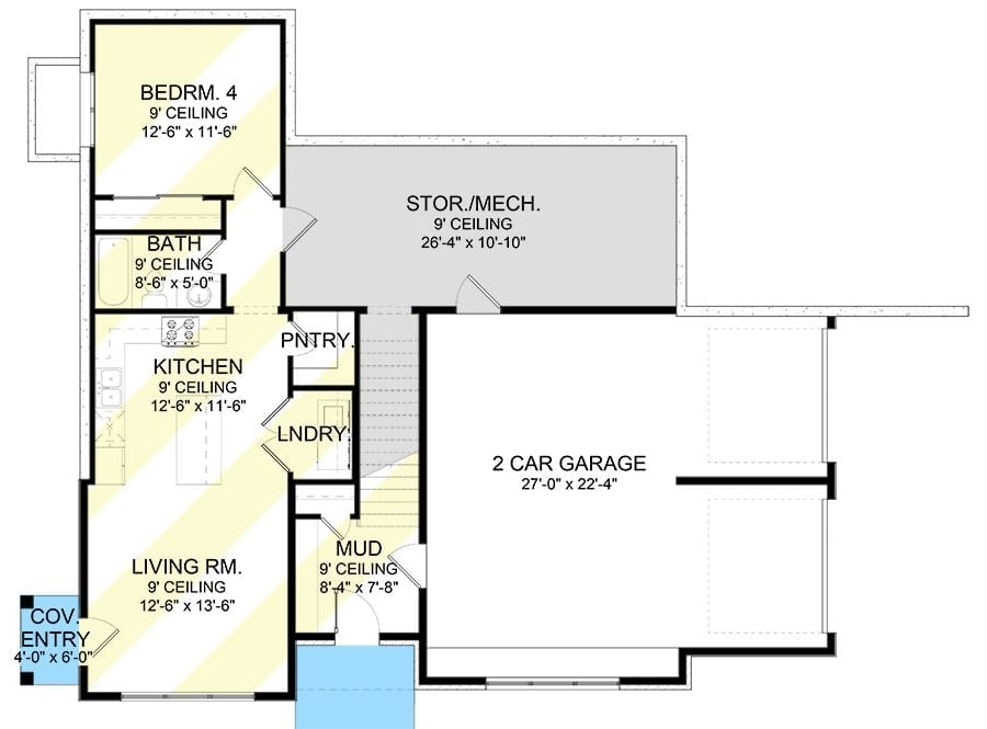 Floor Plan - Walkout Basement