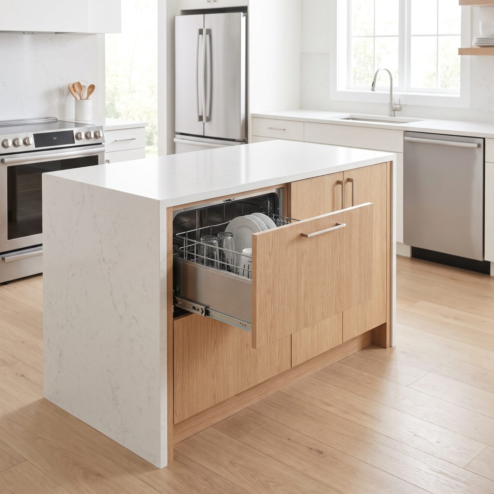 Single Dishwasher Drawer